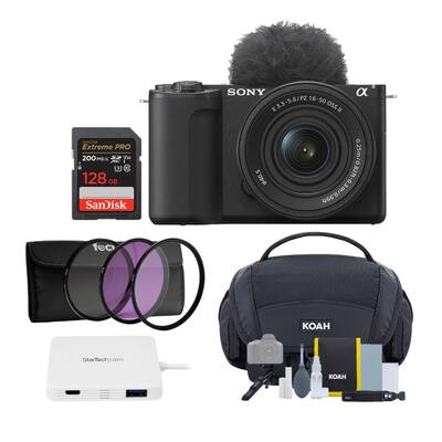 Sony Alpha 6100 APS-C Mirrorless Interchangeable-Lens Camera 16-50mm