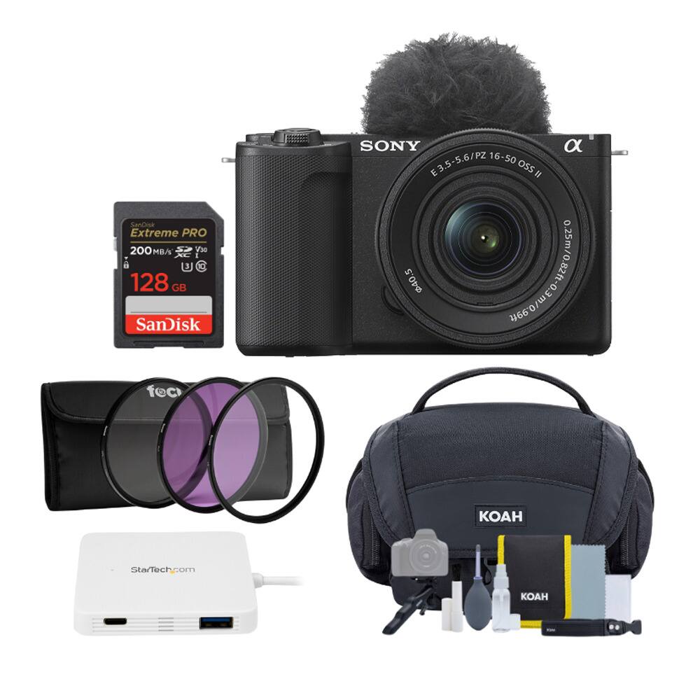 SanDisk Extreme PRO 200 MB/s 128 GB
SONY α E3.5-5.6/PZ 16-50 OSS II
fec
KOAH
StarTech.com