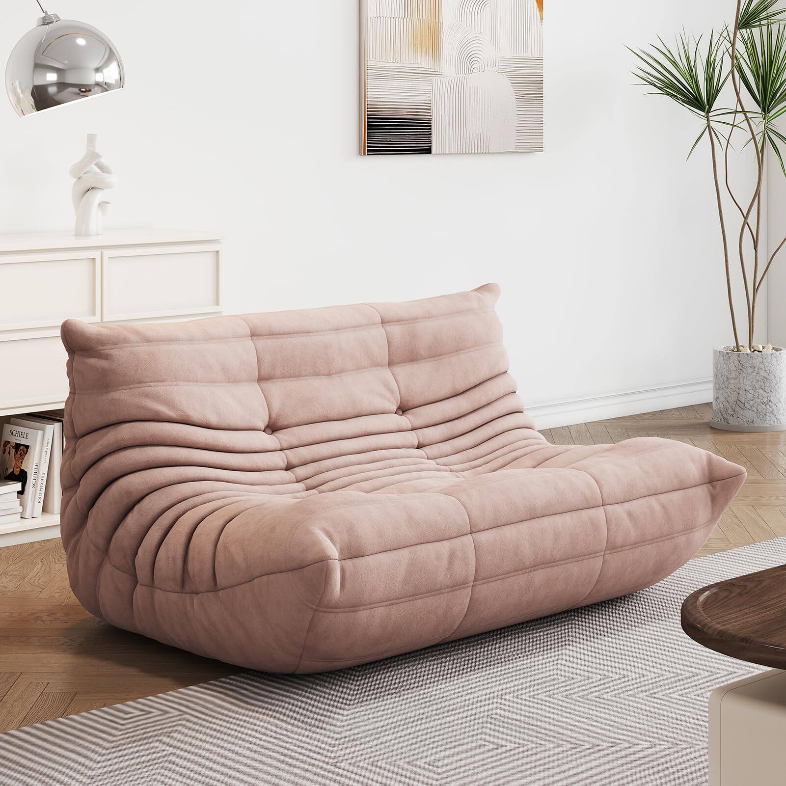 Pink Loveseat