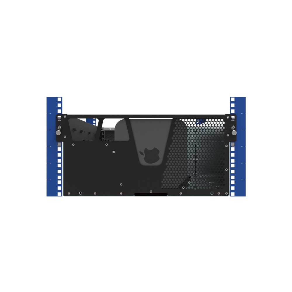 Alt View 2. RackSolutions - RackSolutions 5U HyperShelf for 16 Apple Mac Mini (2010-2023) - Black.