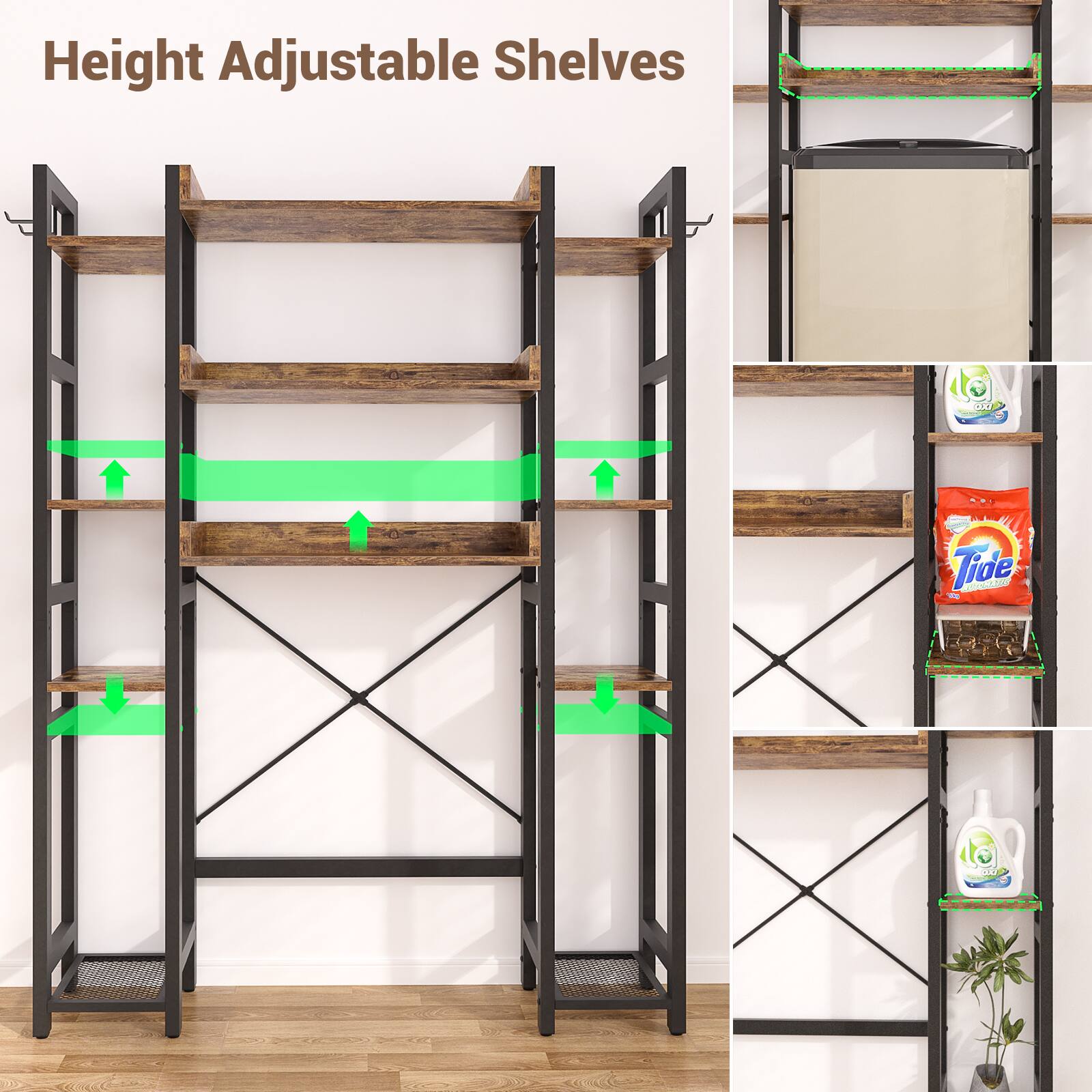 Height Adjustable Shelves