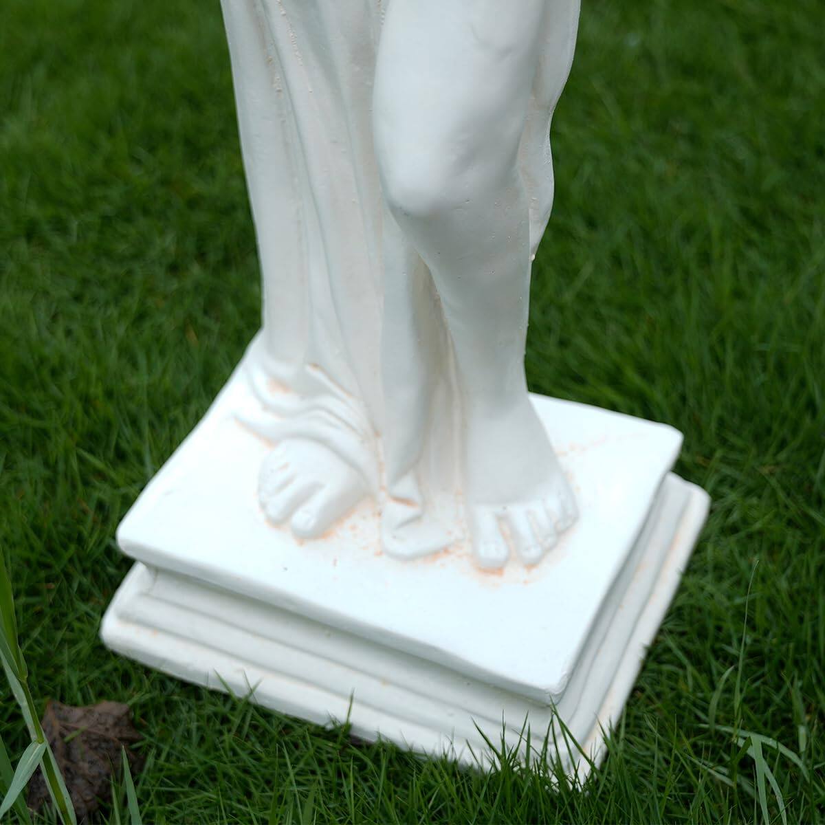 Alt View 8. Refined Abode Design - Outdoor Statue Nymph Sculpture Goddess Of Greek Mythology Roman Style For Garden Patio Yard Lawn Porch Decor.
