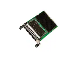 Intel - Ethernet Network Adapter E810-XXVDA4 for OCP 3.0 - Increase port density and optimize workload performance - Black