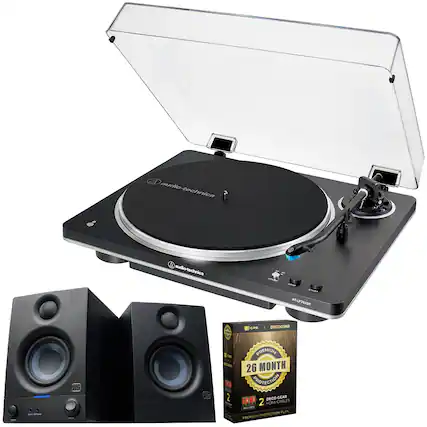 audio-technica AT-LP70XBT
DECO GEAR
26 MONTH PROTECTION
2 HDMI CABLES
PREMIUM PROTECTION PLAN