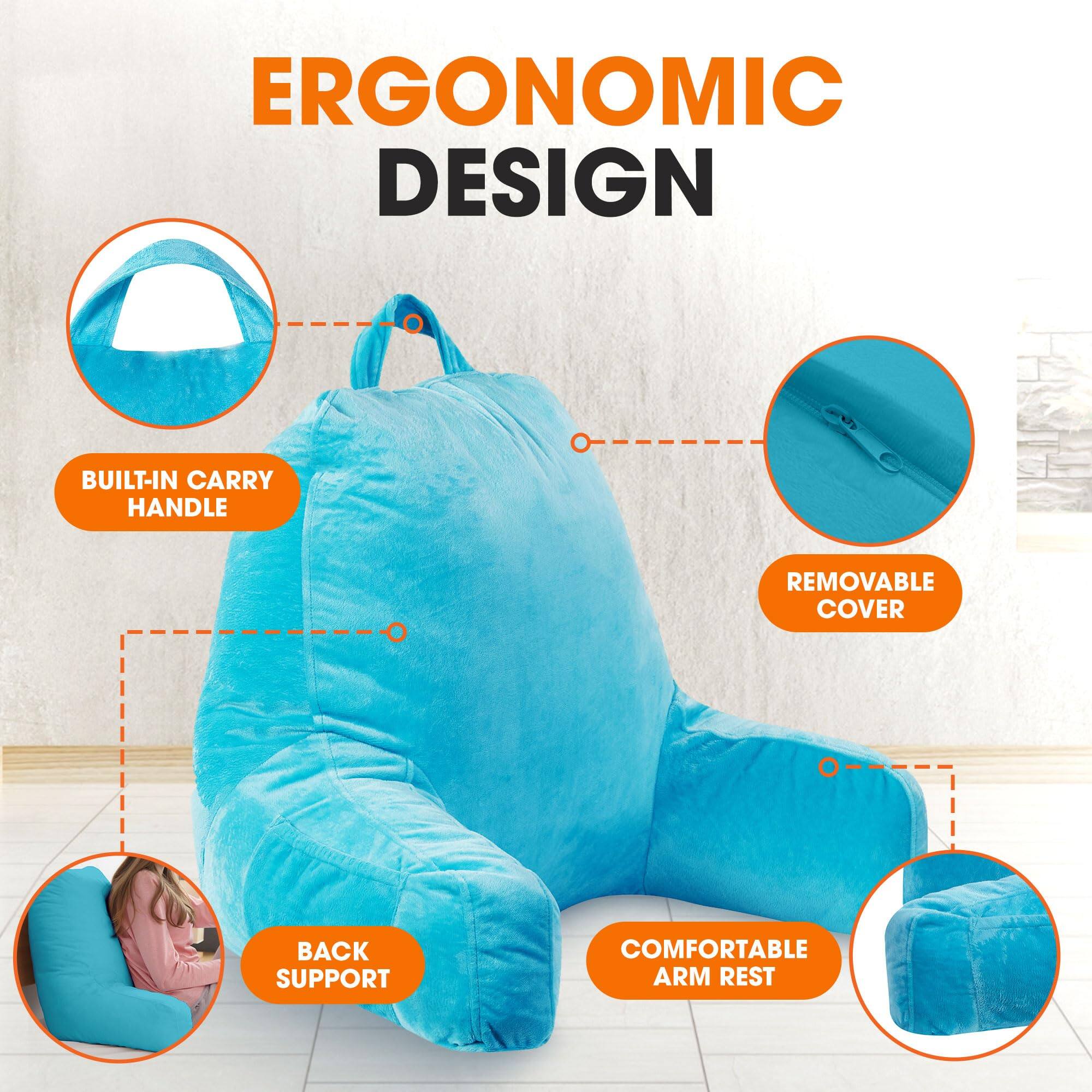 ERGONOMIC DESIGN
BUILT-IN CARRY HANDLE
REMOVABLE COVER
BACK SUPPORT
COMFORTABLE ARM REST