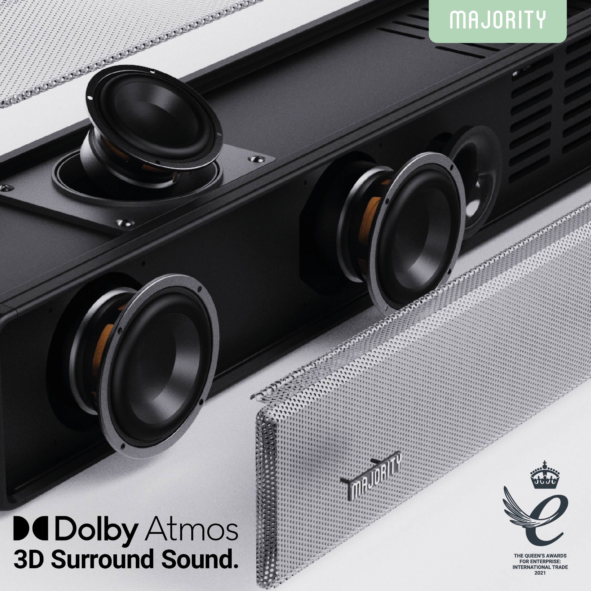 Dolby Atmos 3D Surround Sound.