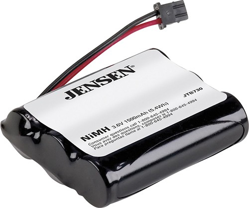  Jensen - 3.6V NiMH Battery for Cordless Phones