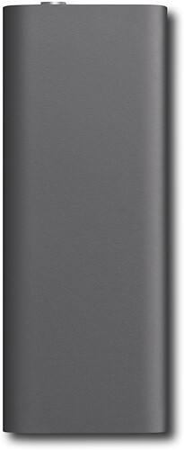 Front Standard. iPod® - Geek Squad Certified Refurbished shuffle 4GB* MP3 Player - Black.