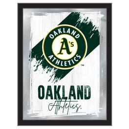 Holland Bar Stool Co. - Oakland Athletics 17 x 22" Wall Mirror - Multicolor