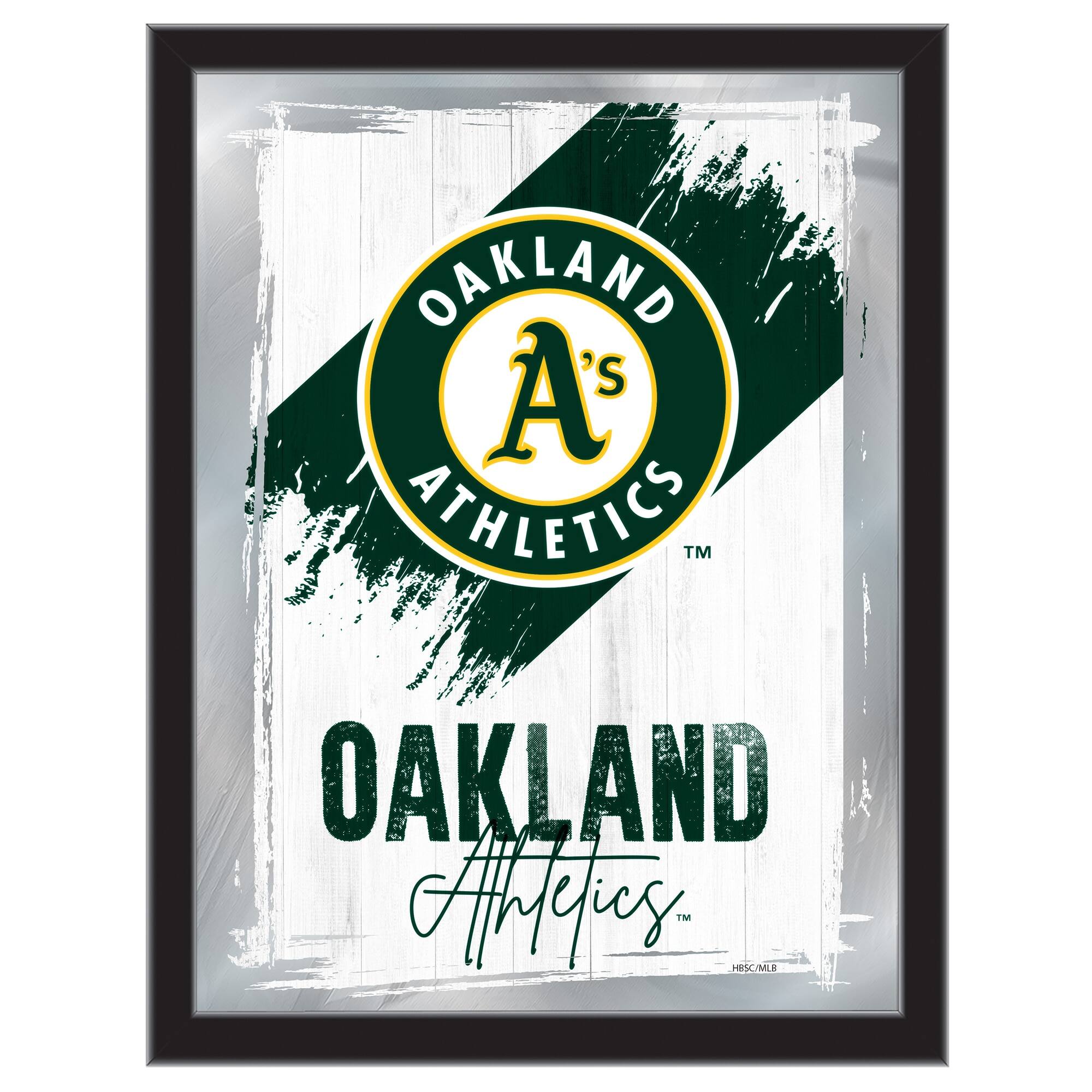 Oakland Athletics 17 x 22" Wall Mirror