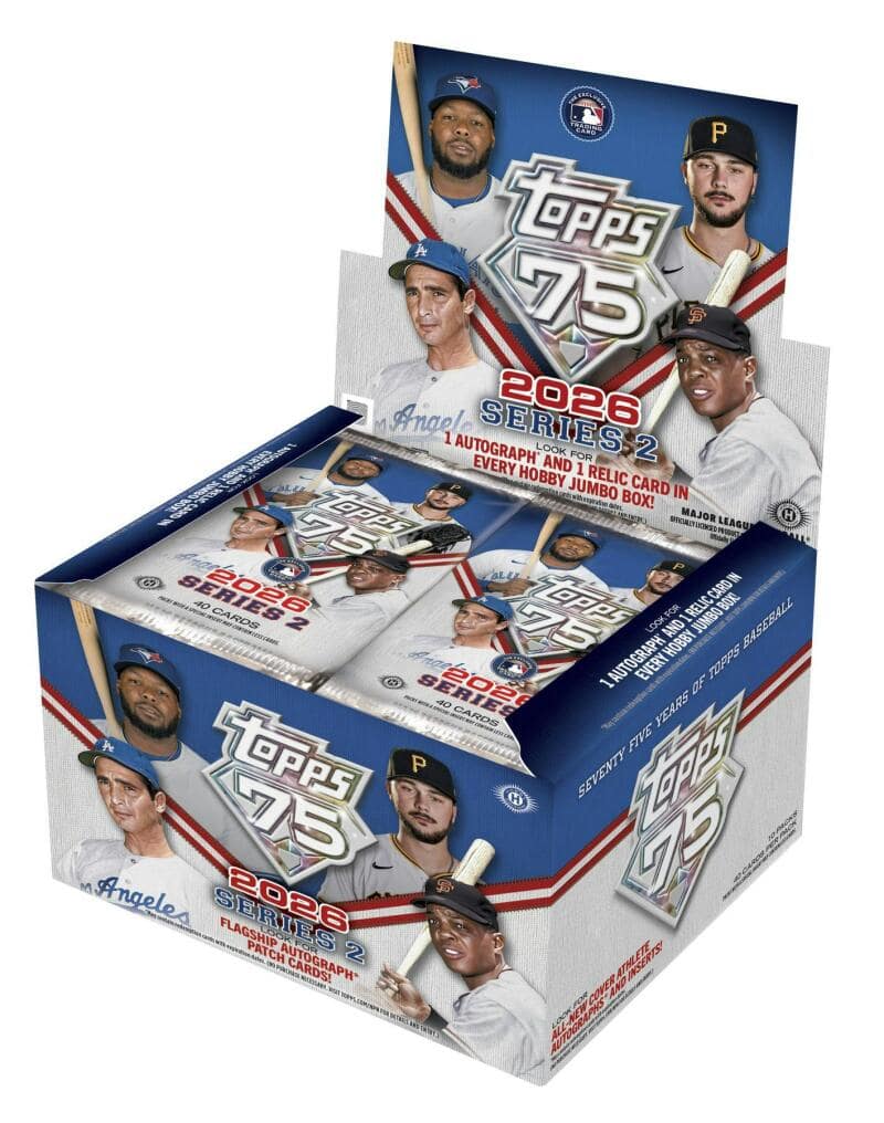 2026 Topps Series 2 Baseball Hobby Jumbo Box price history on PriceWatchPro