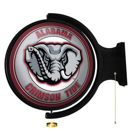 The Fan-Brand - Alabama Crimson Tide Mascot 21'' x 23'' Rotating Lighted Wall Sign - Multicolor