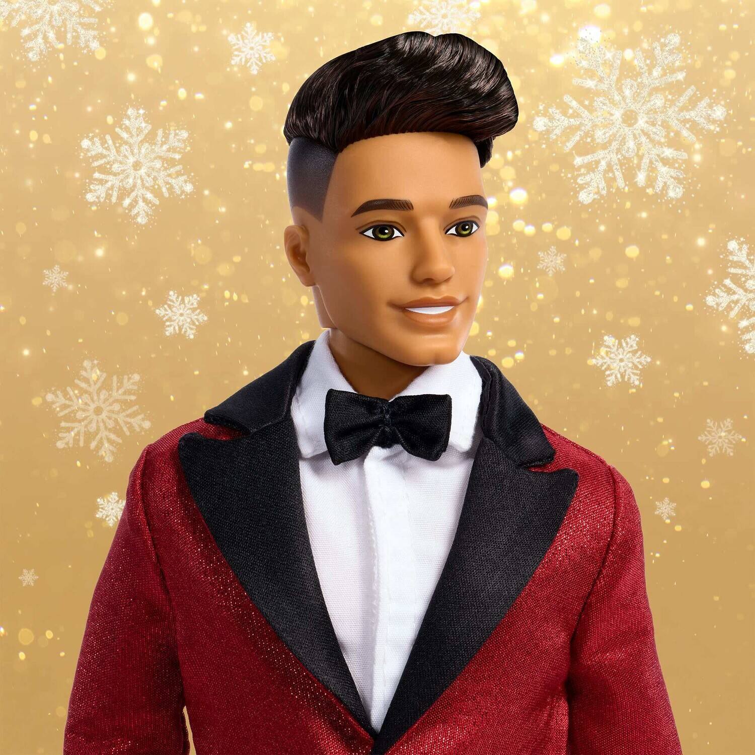 Alt View 3. Mattel - Barbie Signature 2026 Holiday Ken, Brunette   - COLLECTIBLES - Multicolor.
