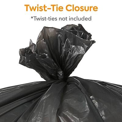 Twist-Tie Closure  
*Twist-ties not included