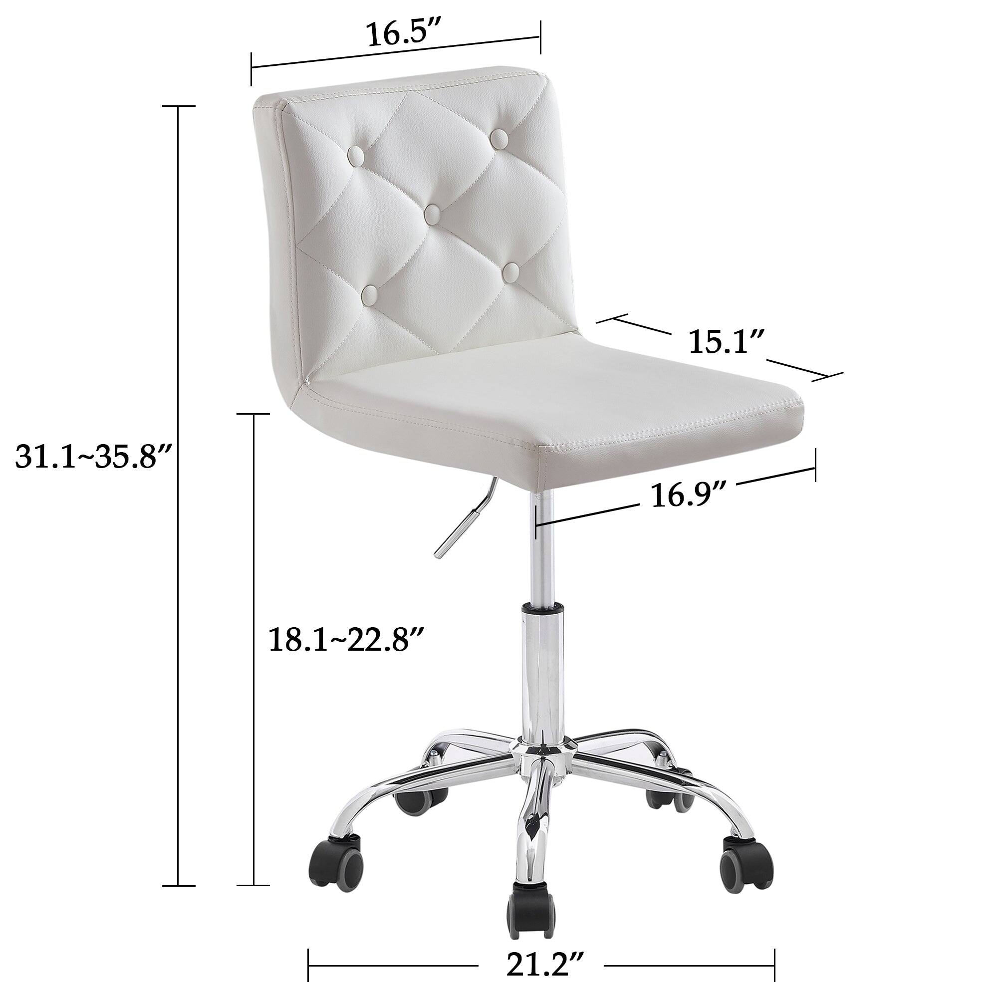 16.5"  
15.1"  
31.1~35.8"  
16.9"  
18.1~22.8"  
21.2"
