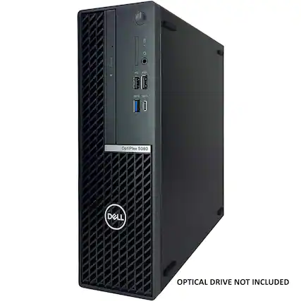 OptiPlex 5080
DELL
OPTICAL DRIVE NOT INCLUDED