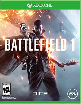 XBOX ONE
BATTLEFIELD 1
MATURE 17+
M ESRB
Online Interactions Not Rated by the ESRB
DICE
EA - M (Mature 17+)