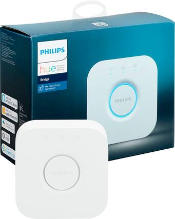 Front. Philips - Hue Bridge - White.
