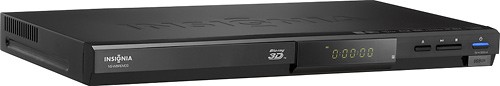  Insignia™ - Factory-Refurbished 3D Wi-Fi Built-In Blu-ray Player