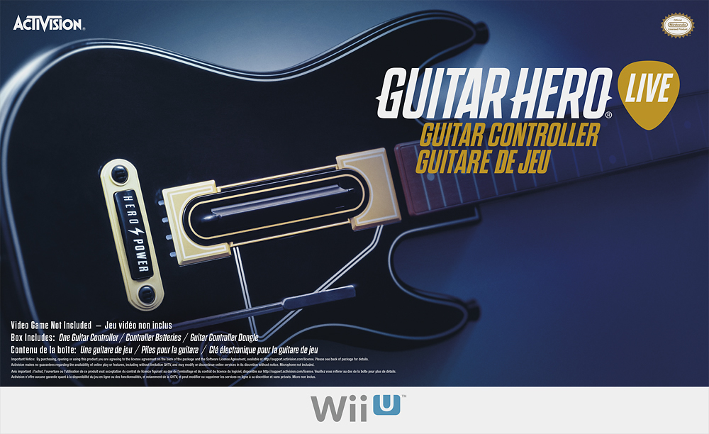  ACTIVISION Guitar Hero Live With Guitar Controller (Ps4) :  Video Games