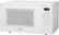 Left Zoom. Sharp - 1.1 Cu. Ft. Mid-Size Microwave - White.