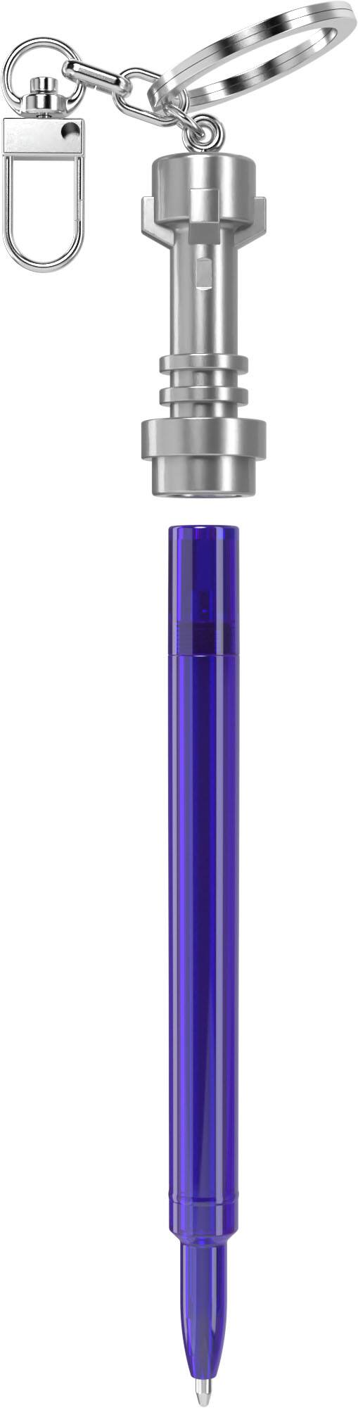Alt View 2. Santoki - LEGO Star Wars Lightsaber Gel Pen  With Clip And Key Ring- Purple.