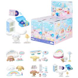 Hamee - RE-MENT Hello Kitty and Friends Sanrio Diorama Mini Collectible Figure - Cinnamoroll's Living Room (Full Set) - Cinnamoroll Living Room (Full Set)