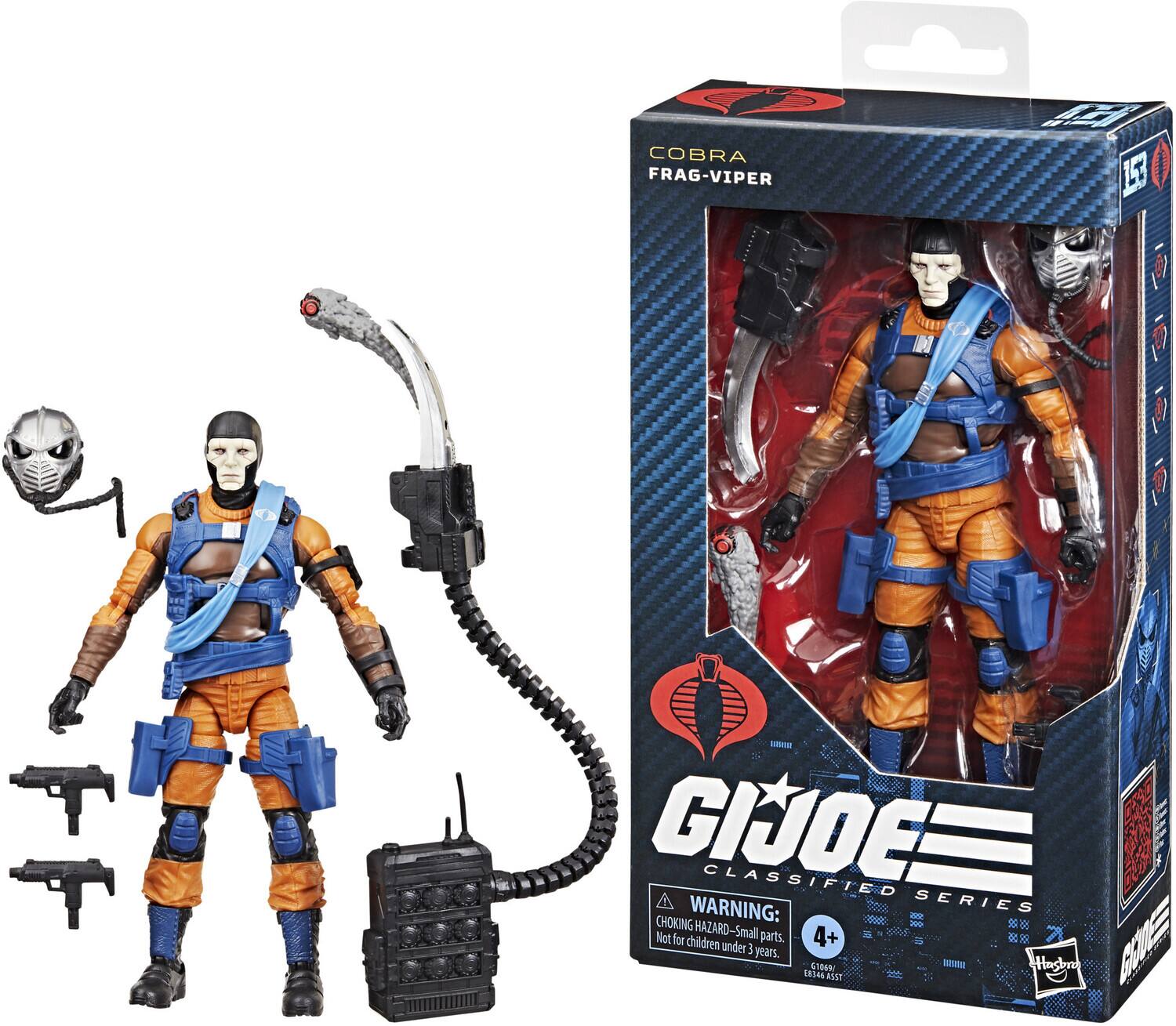 Hasbro Collectibles - G.I. Joe - Classified Series - #153, Frag-Viper Action Figure - Collectibles