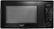 Front Zoom. Sharp - 1.1 Cu. Ft. Mid-Size Microwave - Black.