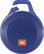 Front. JBL - Clip+ Portable Bluetooth Speaker - Blue.