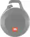Front. JBL - Clip+ Portable Bluetooth Speaker - Gray.