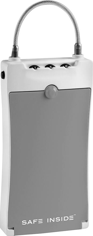 Angle. Safe Inside - Portable Security Case - Gray.