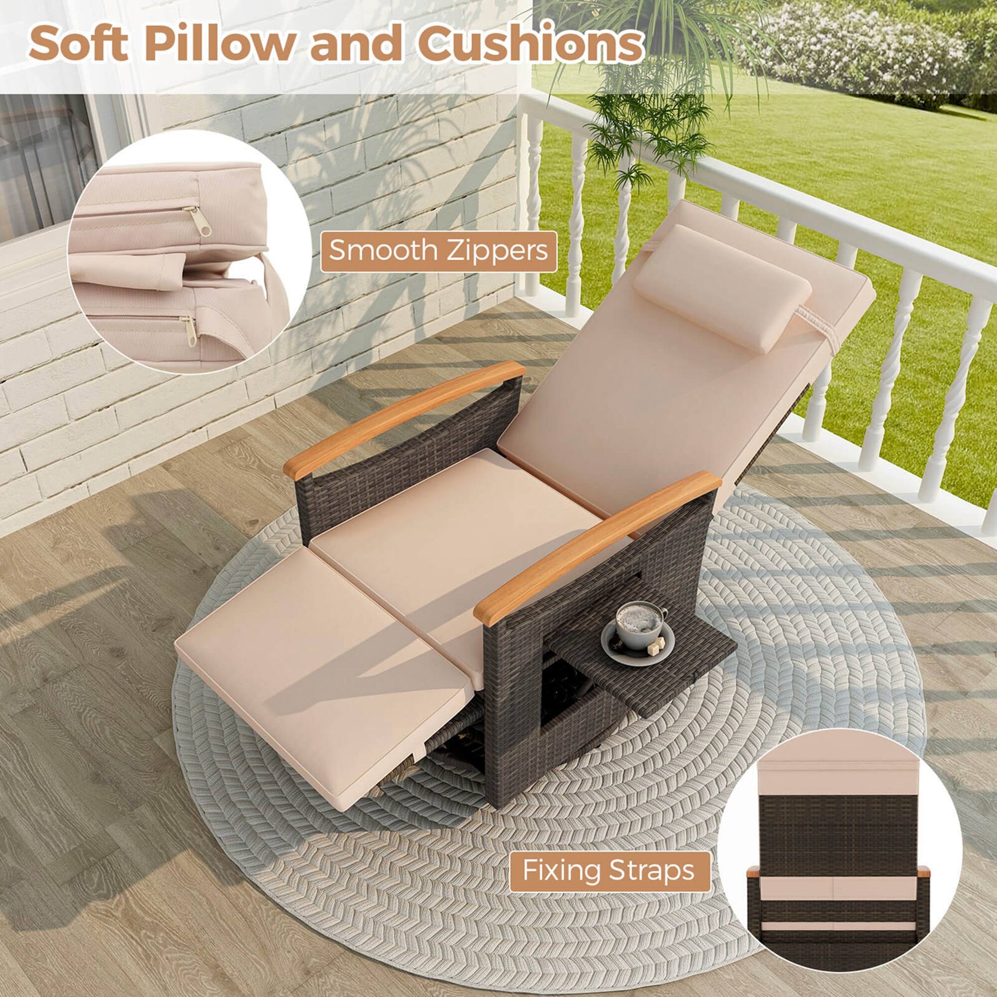 Soft Pillow and Cushions Smooth Zippers Fixing Straps