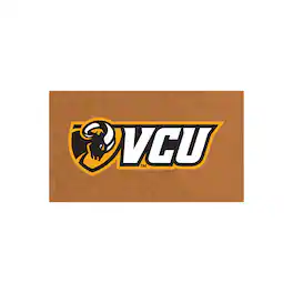 Evergreen Enterprises - VCU Rams 28" x 16" Team Logo Outdoor Coir Mat - Multicolor