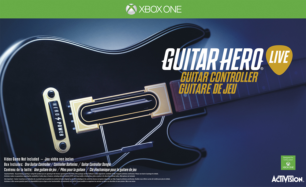 Best Buy: Activision Guitar Hero Live Wireless Guitar Controller for Xbox  One 87615