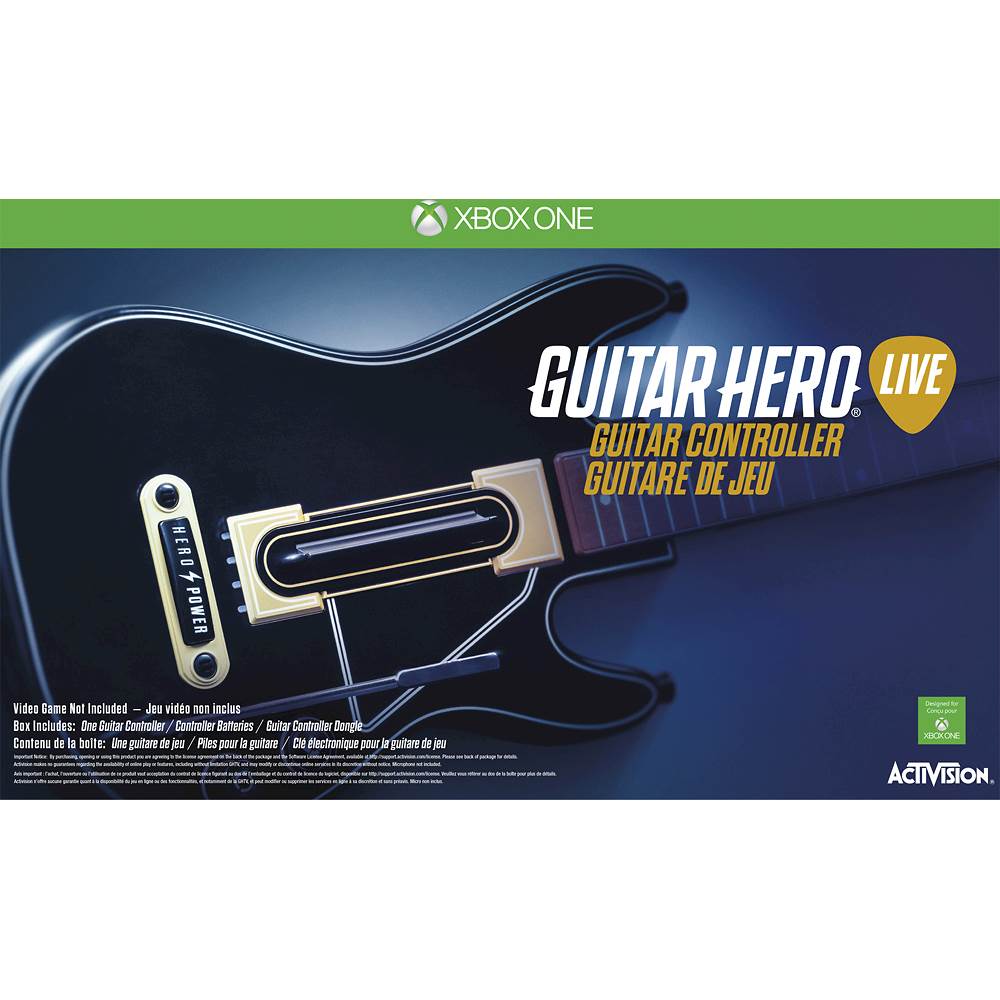 guitar hero live xbox one game only