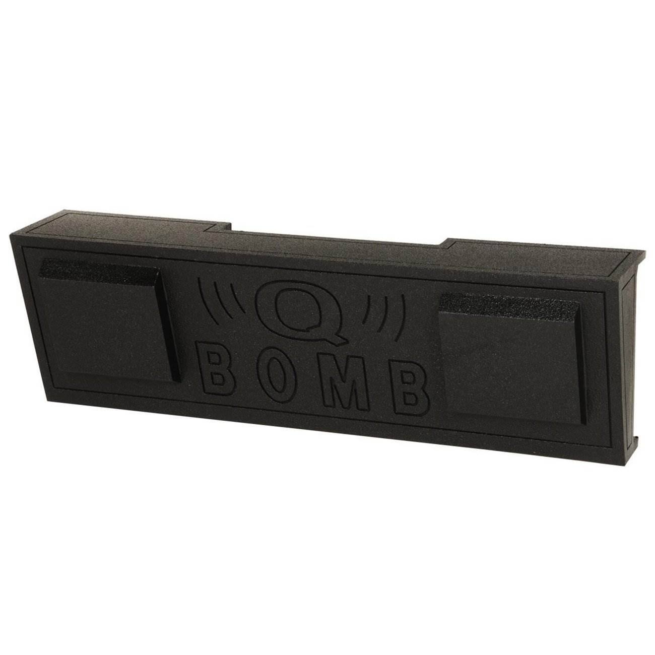 Alt View 5. QPower - QPower Dual 10" Sub Box - Chevy Silverado Crew Cab & GMC Sierra Crew Cab 07-13 - Black.