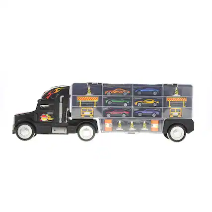 Front. JuzToys - Transport Car Carrier Truck Toy - Multi.