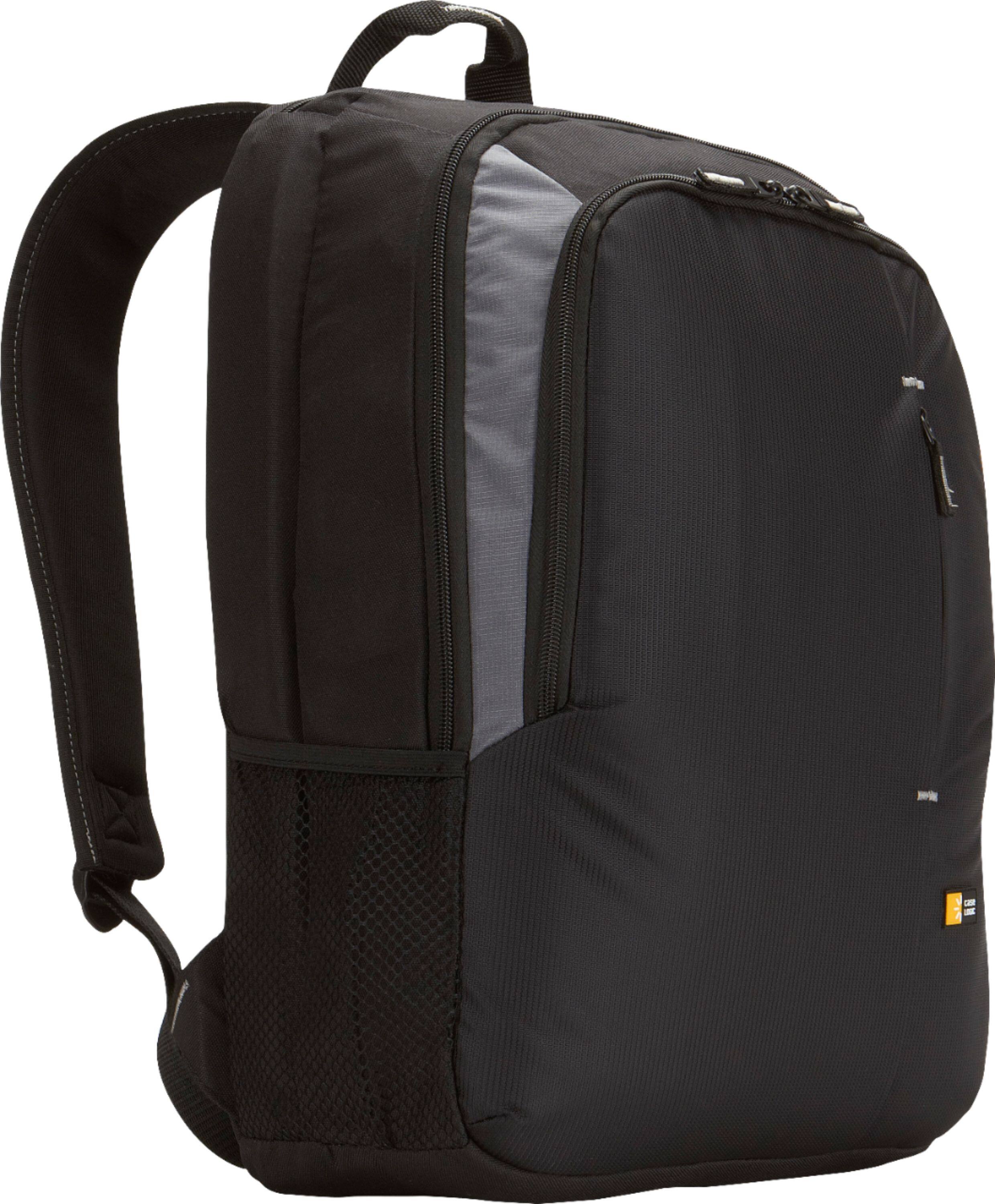 Alt View 12. Case Logic - Backpack Laptop Case for 17" Laptop - Black.