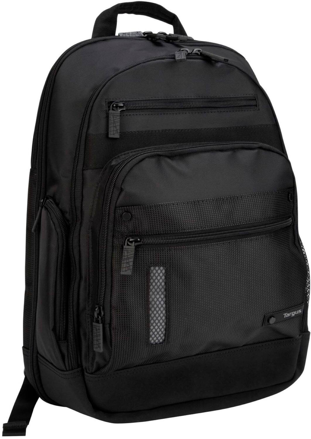 Left View: Targus - 15.6” Revolution Backpack - Black