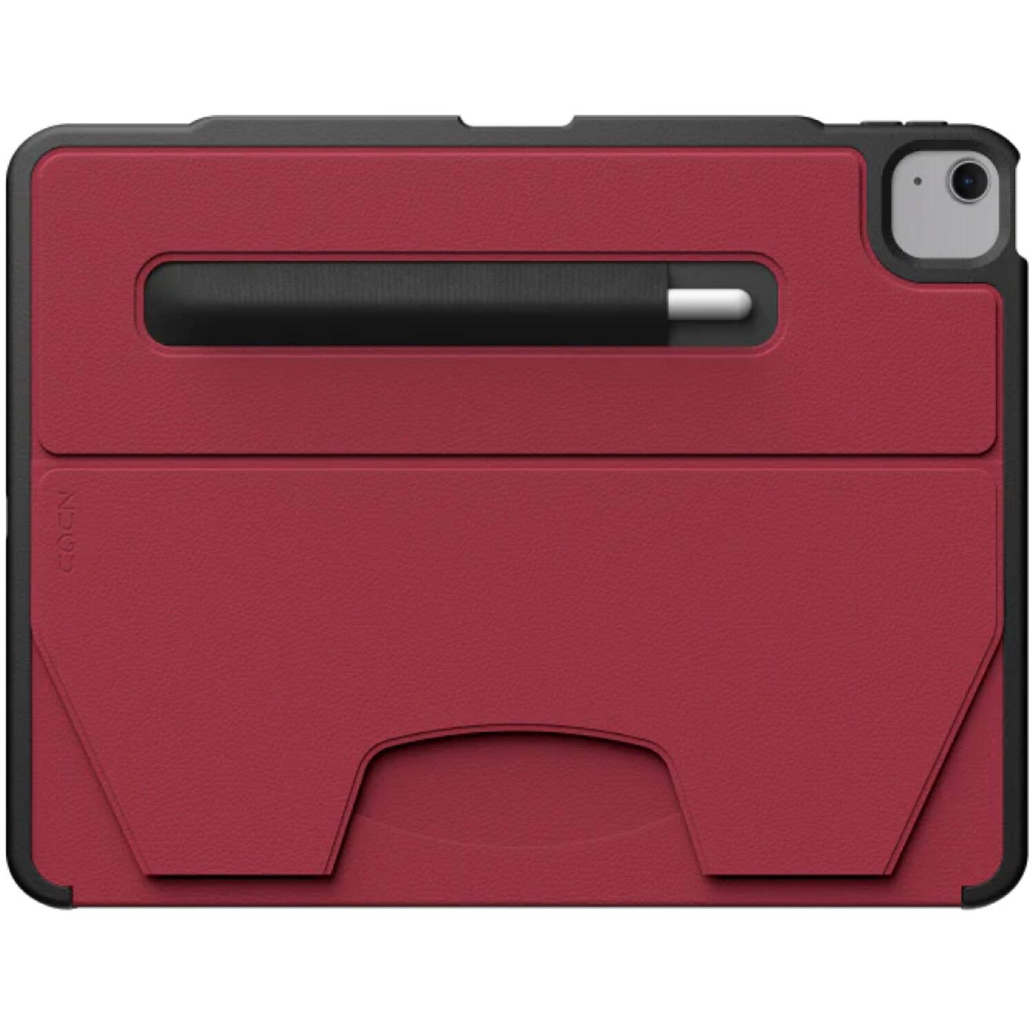 Alt View 2. ZUGU - Slim Protective Case for Apple iPad Air 13 M2/M3 (2024/2025) and iPad Pro 12.9 (3rd/4th Generation, 2018/2020) - Red.