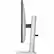 Left. HP - 27" IPS LCD 4K UHD 60Hz Monitor with HDR (USB, HDMI) - Natural Silver, Silver.