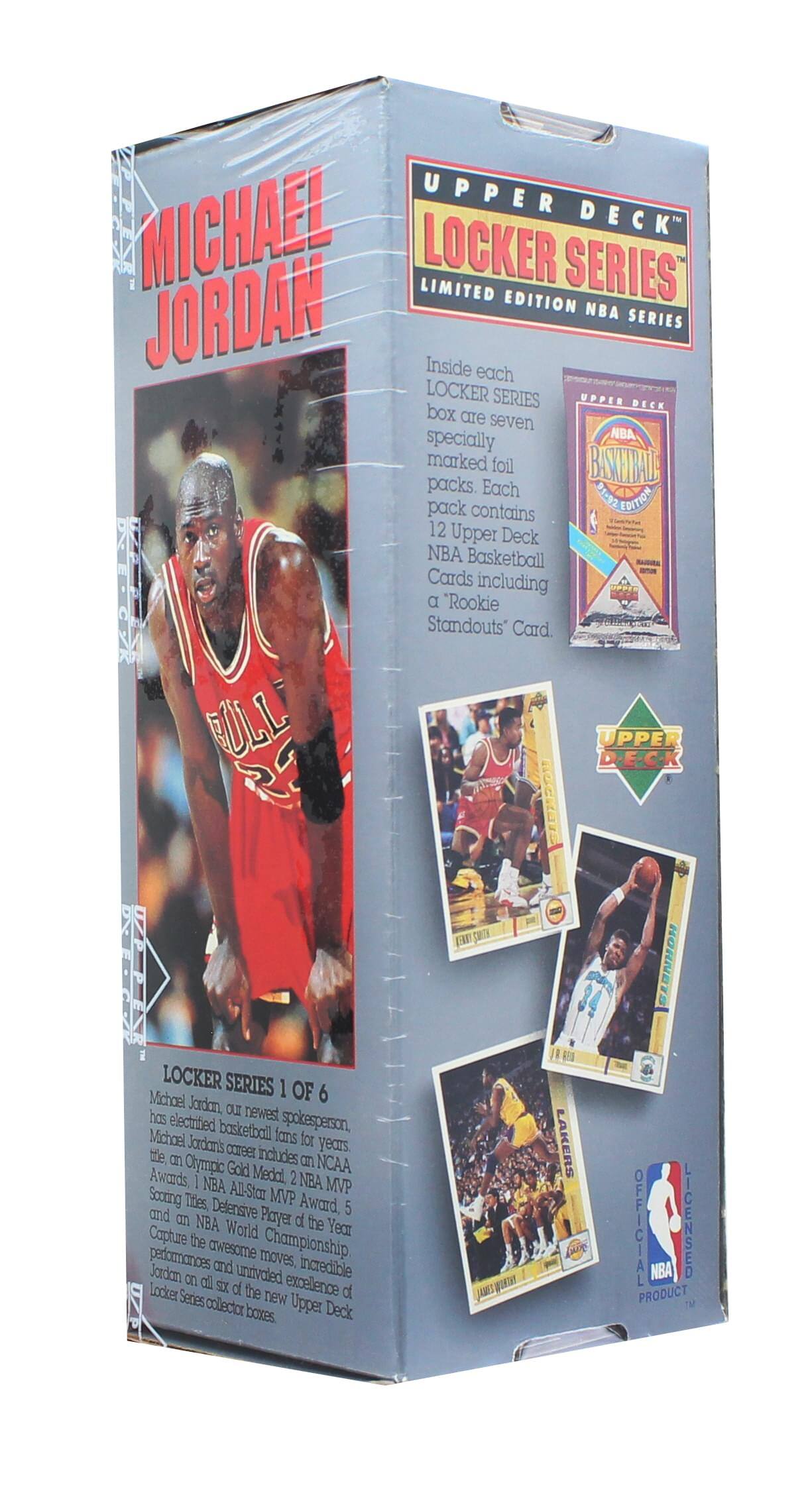 Upper Deck NBA Basketball 91-92 未開封ボックス NBA 1991 92 Upper Deck Basketball Sealed Michael Jordan Locker