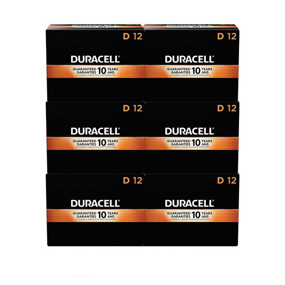 Duracell - MN1300CT CopperTop Alkaline D Batteries (72/Carton)