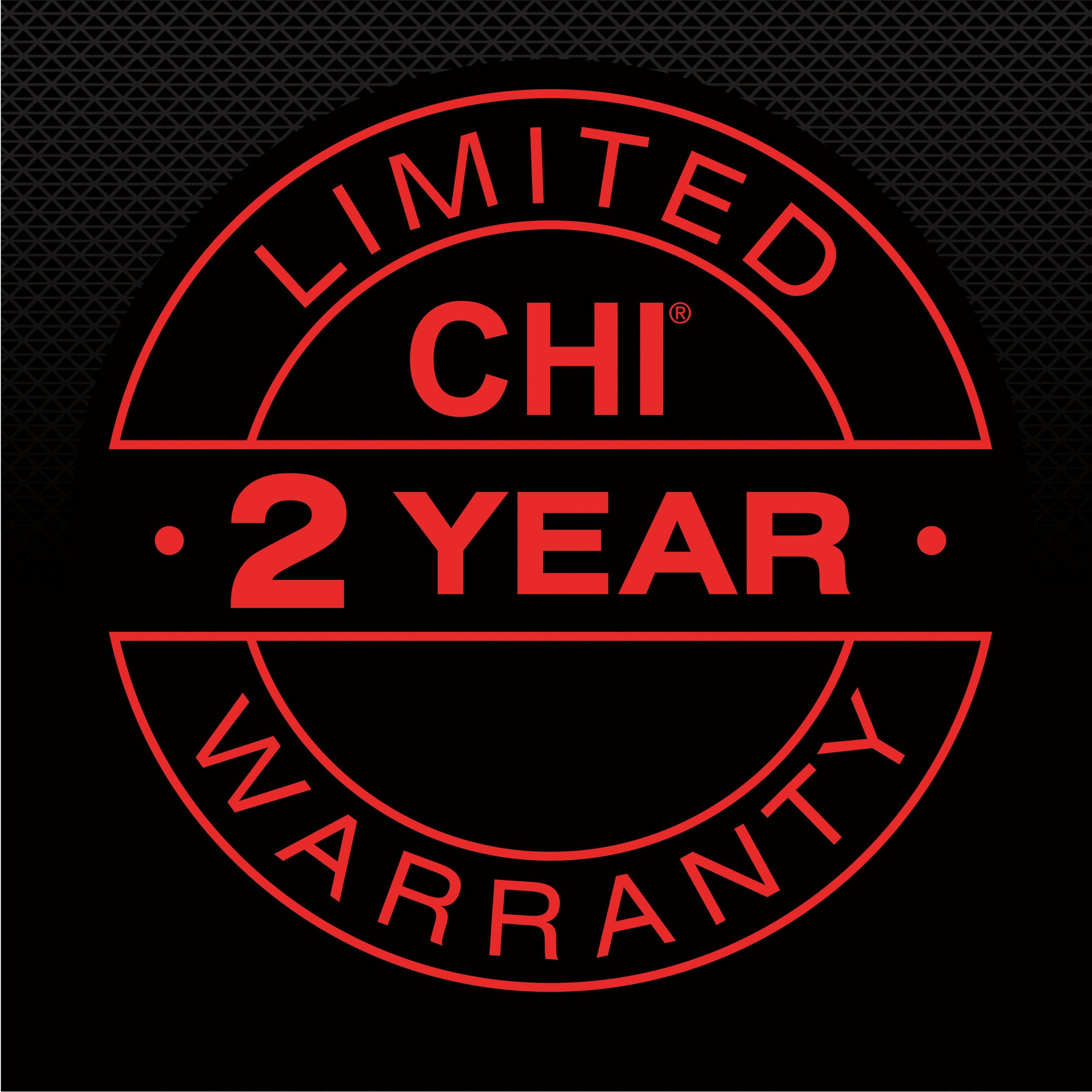 LIMITED  
CHI  
2 YEAR  
WARRANTY
