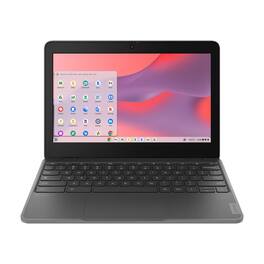 Lenovo - Refurbished Excellent - 100E G4 11.6" Laptop MediaTek Kompanio 520 4GB 32GB SSD Chrome OS - Graphite Grey