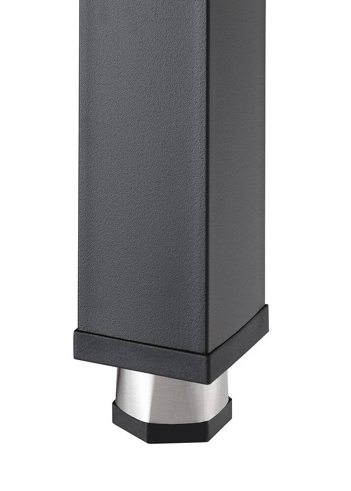 Alt View 4. TRINITY - Trinity Basics | 18x16x13 Basin | Stainless Steel Utility Sink | Nsf | w/ Pull-Out Faucet - Black.