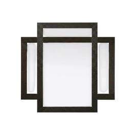 Elegant Kitchen and Bath - Noah Wooden Rectangle Mirror 24 x 36 - Chocolate Oak
