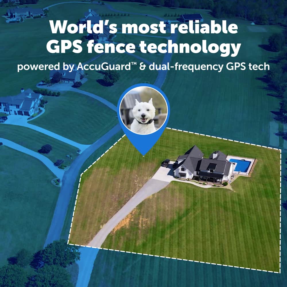 World's most reliable GPS fence technology powered by AccuGuard's dual-frequency GPS tech.