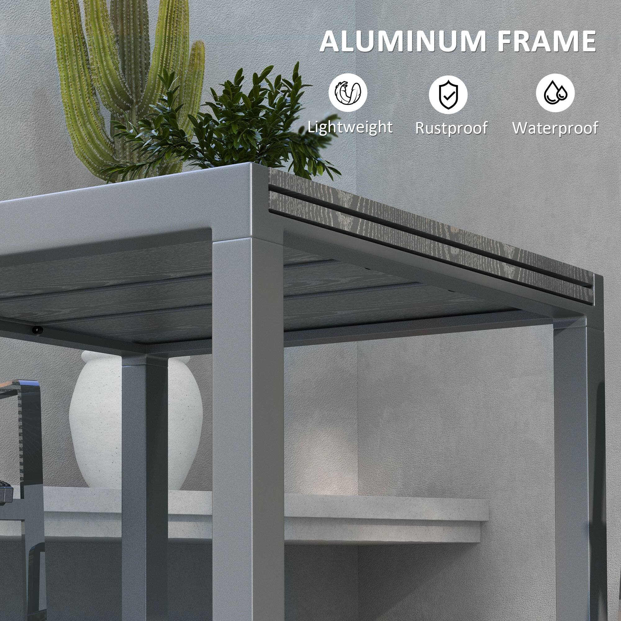 ALUMINUM FRAME Lightweight Rustproof Waterproof